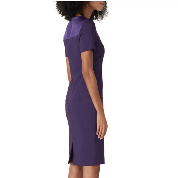 HUGO BOSS Purple Delilara Dress $545 size 6 - Picture 2 of 4